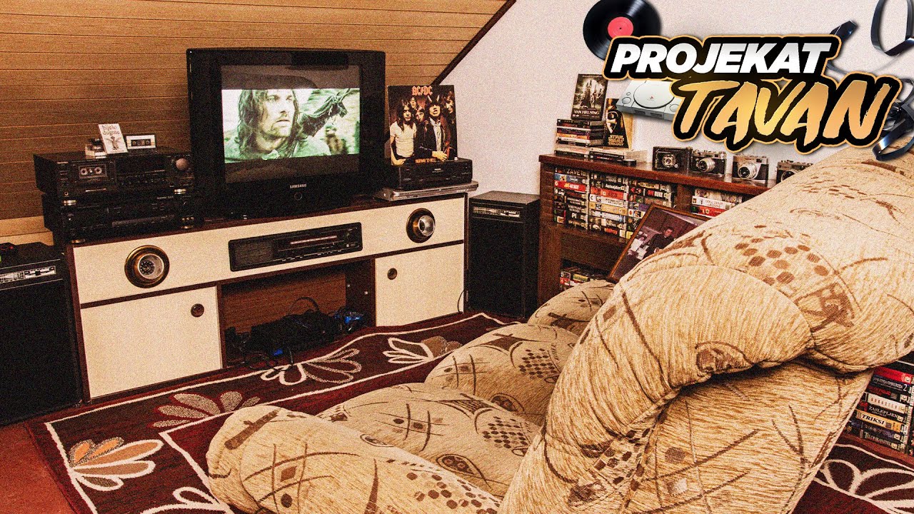 RENOVIRAO SAM POTRKOVLJE I NAPRAVIO RETRO SOBU *PROJEKAT TAVAN*