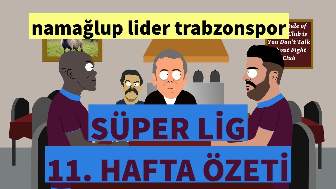 SÜPER LİG 11. HAFTA ÖZETİ - Lider Trabzonspor