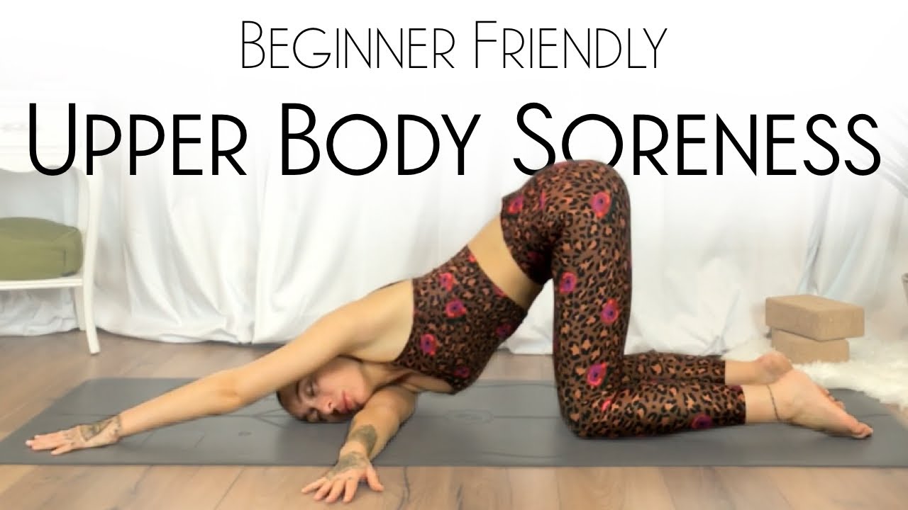 Yoga for Upper Body Tension & General Back Pain Relief ( Yoga For Beginners )