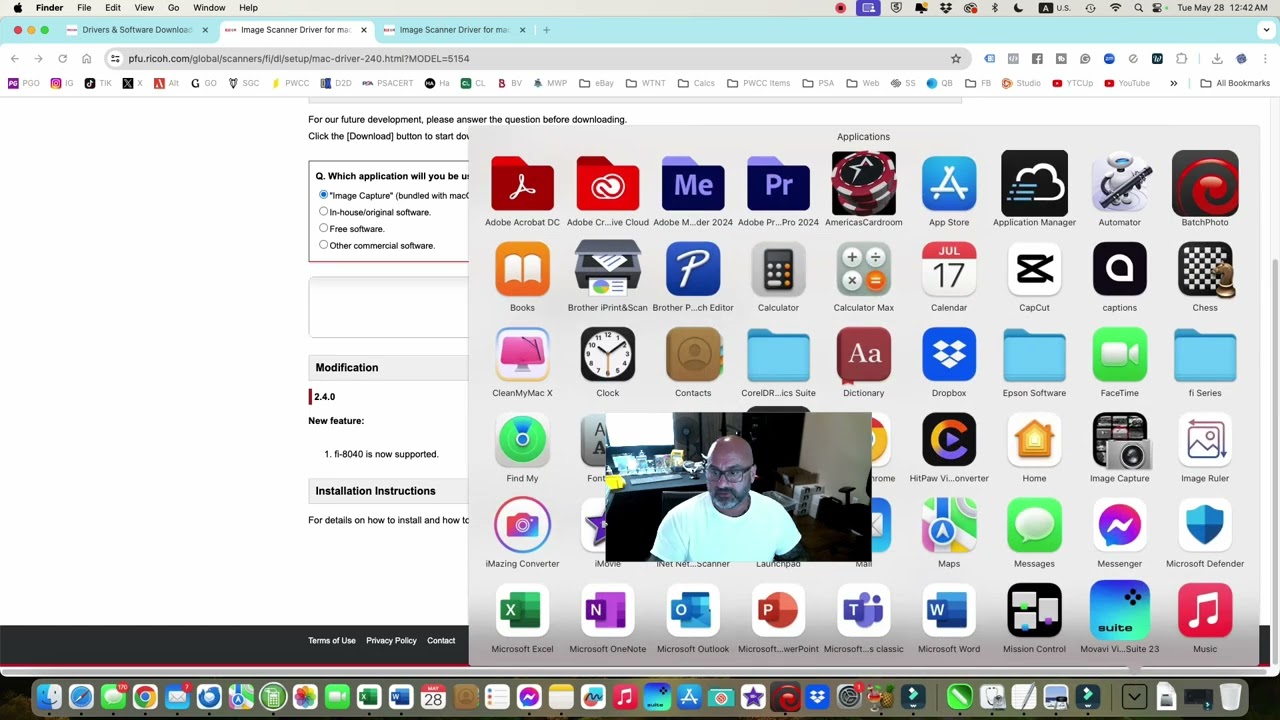 Fujitsu fi-8170 Scanner - Scanning on a Mac using Image Scanner