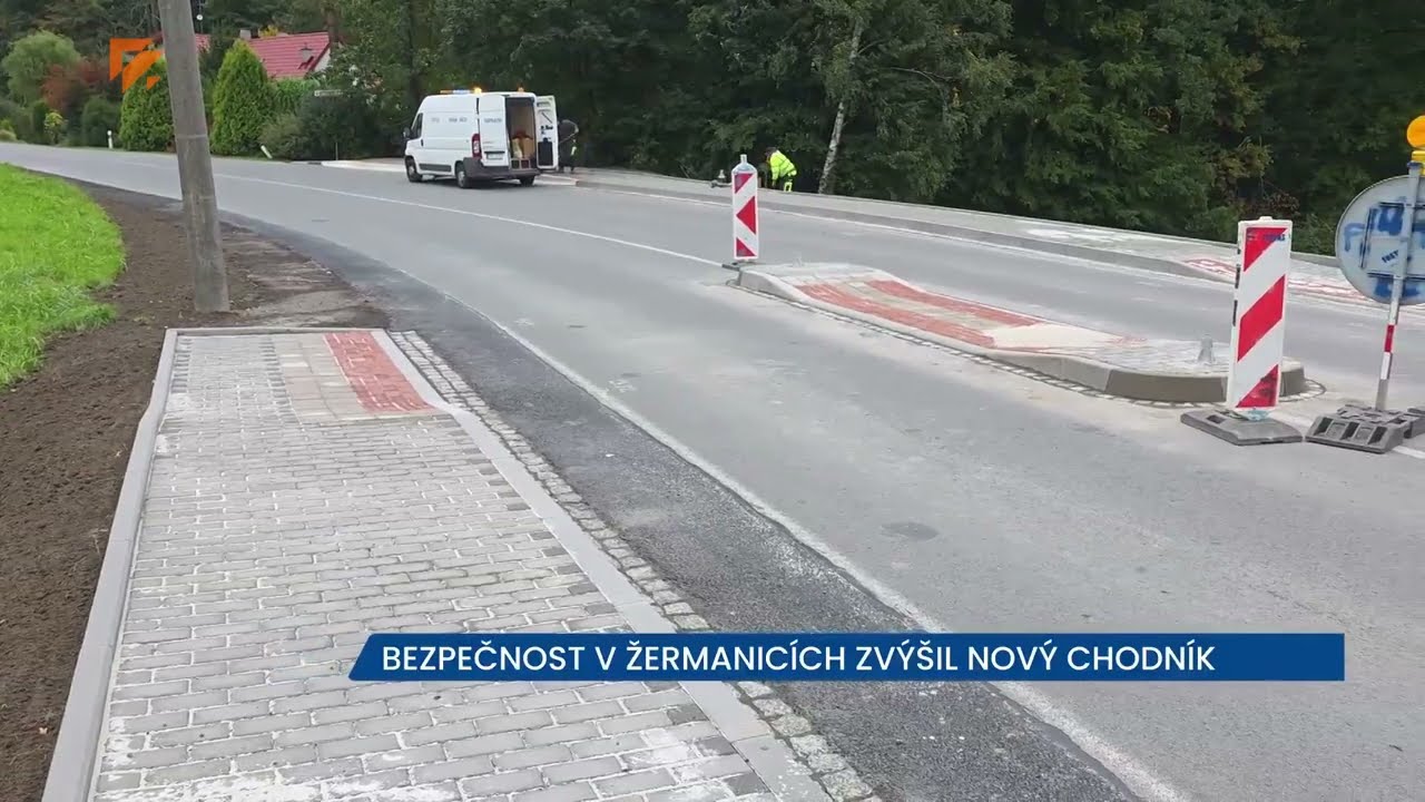DOPRAVA: Bezpečnost provozu v Žermanicích zajistí nový chodník a upravená křižovatka