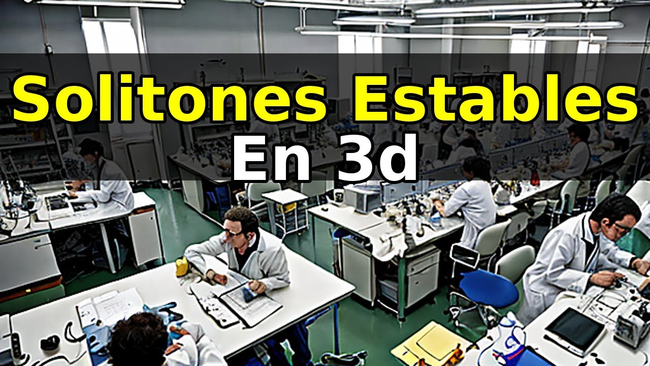 Descubren Solitones Estables en 3D: Un Hito Científico