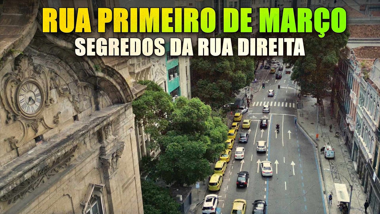 SEGREDOS que o TEMPO tentou apagar na ANTIGA RUA DIREITA