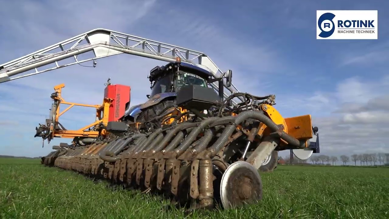 Rotink mestswivel en mestcontainer