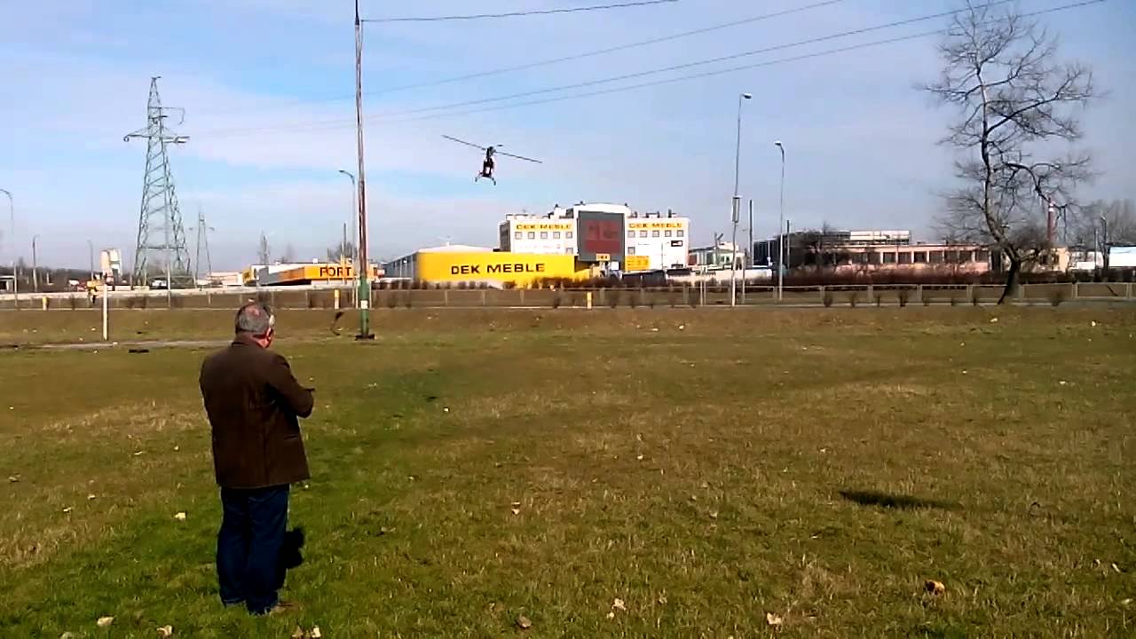 RC-KIELCE Raptor 50 z silnikiem OSMAX 50 I