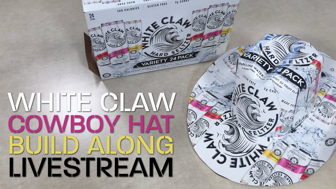 White Claw Cowboy Hat Build Along Livestream
