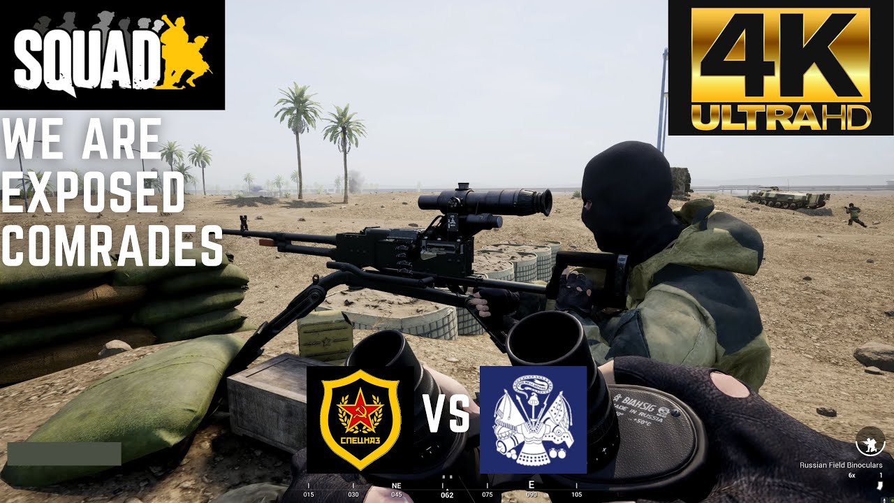 Squad - Russian Spetsnaz LAT - Al Basrah - (4K)