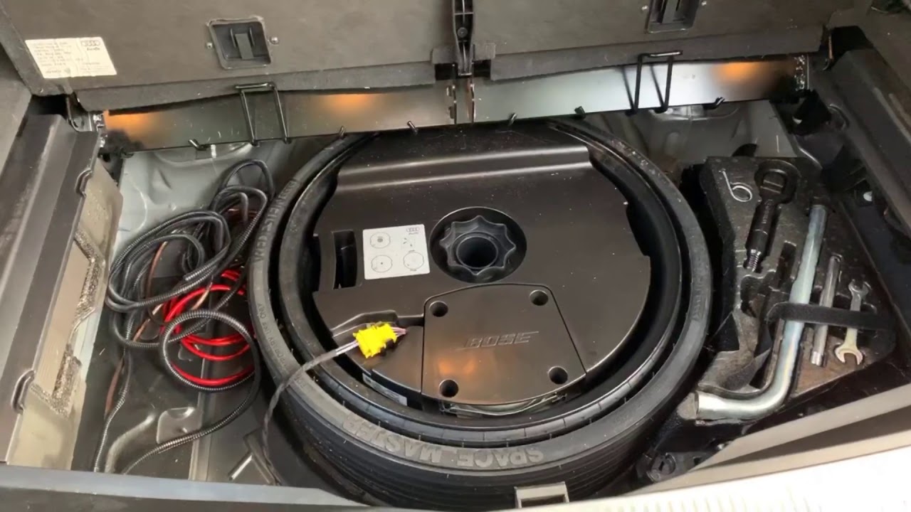 2014 Audi Q7 Subwoofer Upgrade