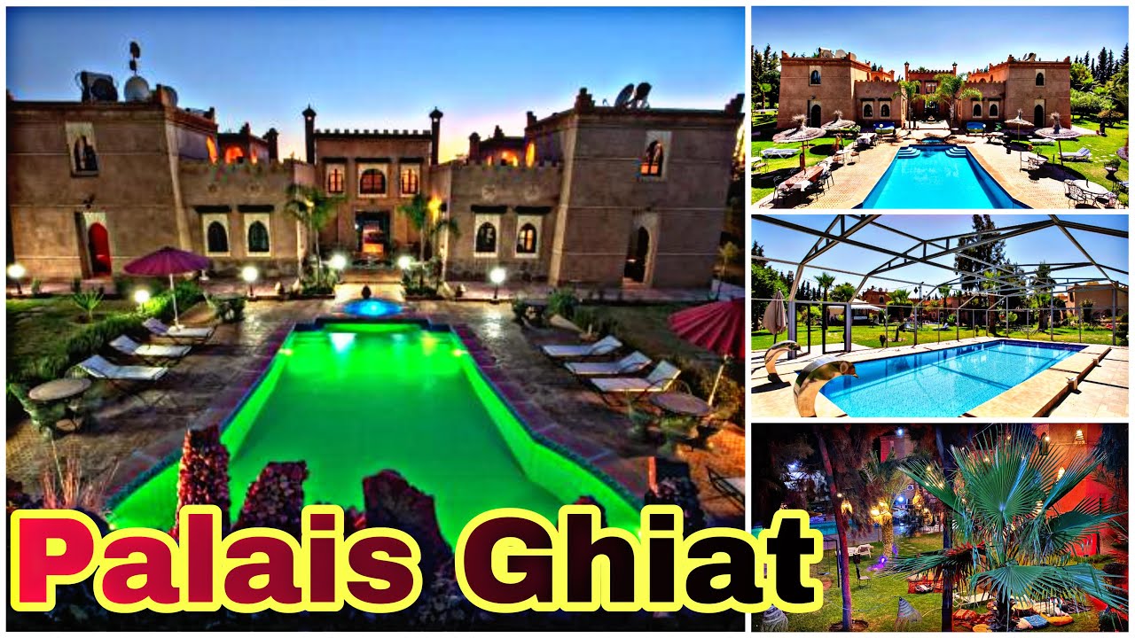 رياض Palais Ghiat مراكش يا سلام 👍🏻/ أجيو تكتاشفوه معايا و تاخدوا فكرة على الأثمنة