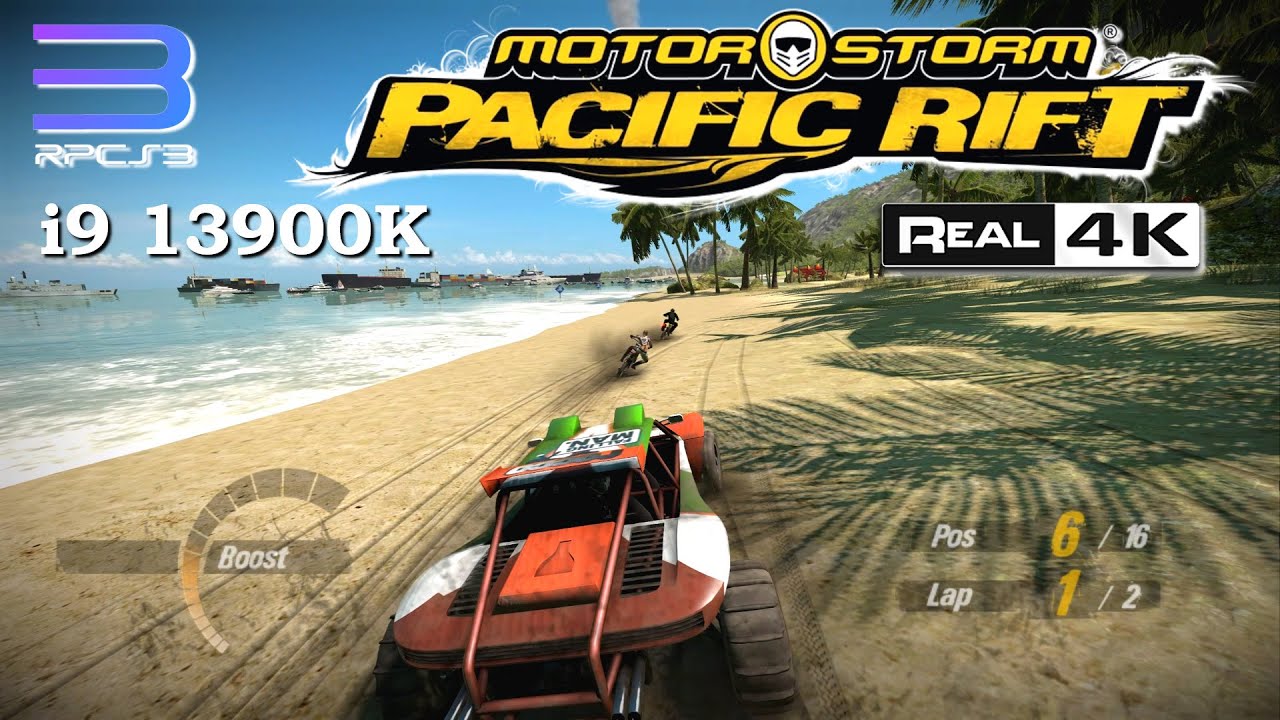 MotorStorm: Pacific Rift ~Performance 13900K 60 Unlock  | RPCS3 v0.0.25-14380 | 4K PC PS3