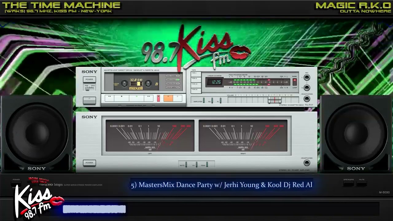 [WRKS] 98.7 Mhz, Kiss FM (1985) Masters Mix Dance Party with Jerhi Young & Kool Dj Red Alert