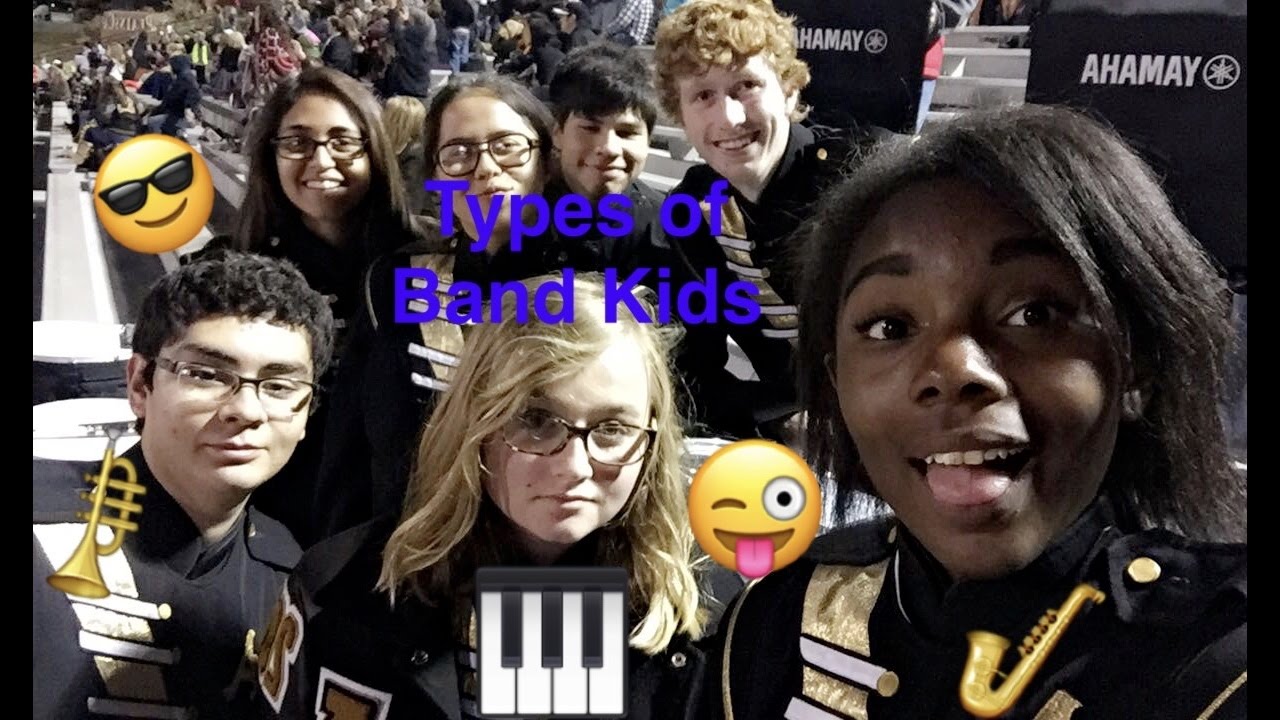 Types Of Band Kids