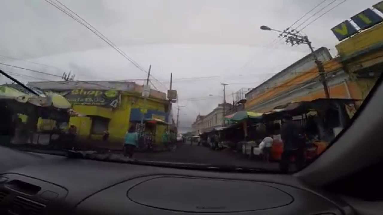 Driving around in San Salvador, El Salvador Part#1  Oct 2015 - GoPro 2.7K