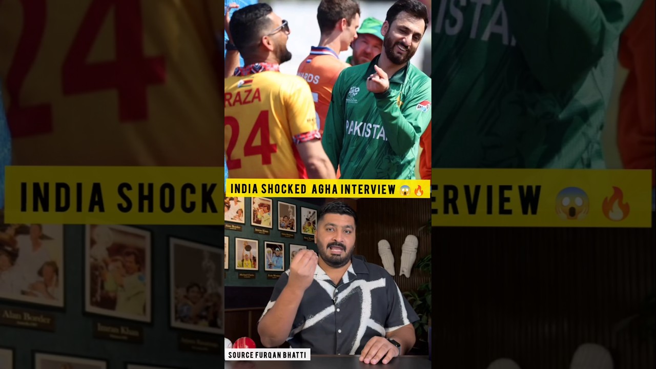 Captains Interview Drama 😱 | India vs Salman Ali Agha 🔥 