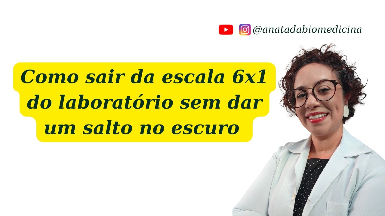 LIVE DA NATA - Como sair da escala 6x1 do laboratório sem dar um salto no escuro