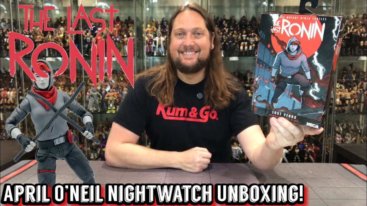 April O’Neil The Last Ronin Nightwatch Teenage Mutant Ninja Turtles NECA Unboxing!