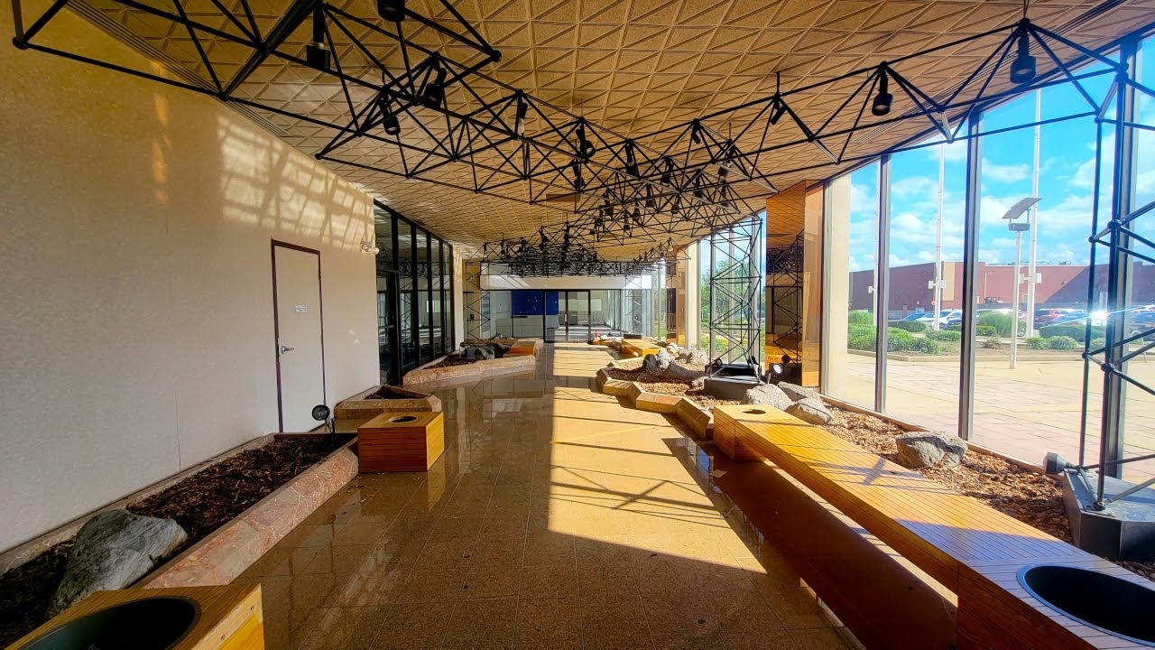 ASBESTOS filled CONDEMNED office building at Plymouth Meeting Mall - Raw & Real Retail