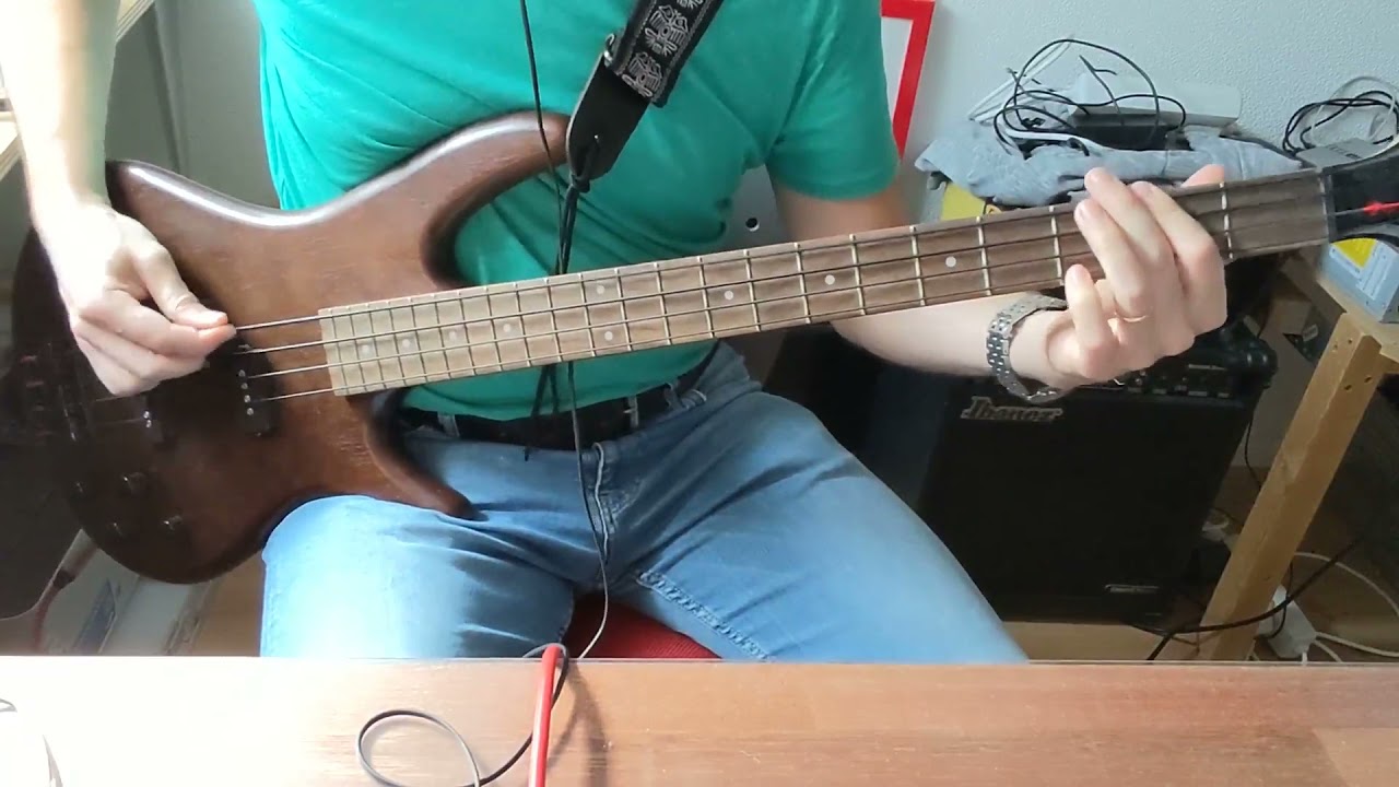 whatever you want - bass cover with a pick