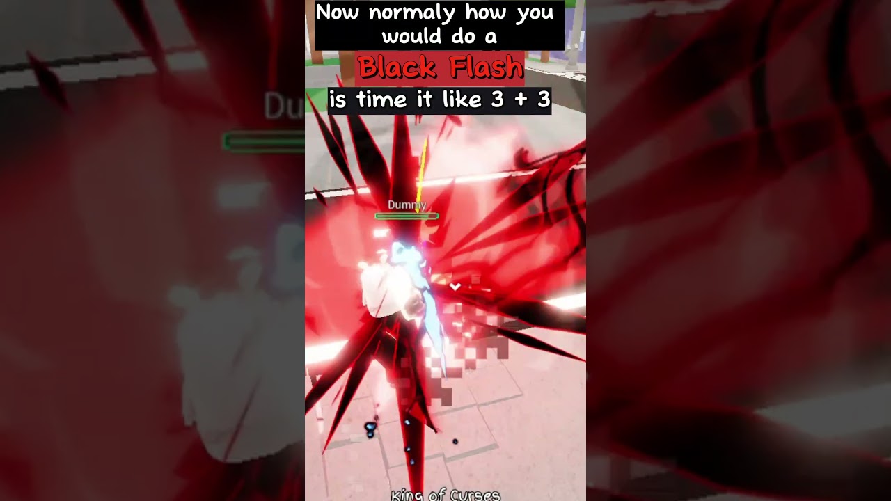 HOW TO TRULY BLACK FLASH CHAIN IN JUJUTSU SHENANIGANS 
