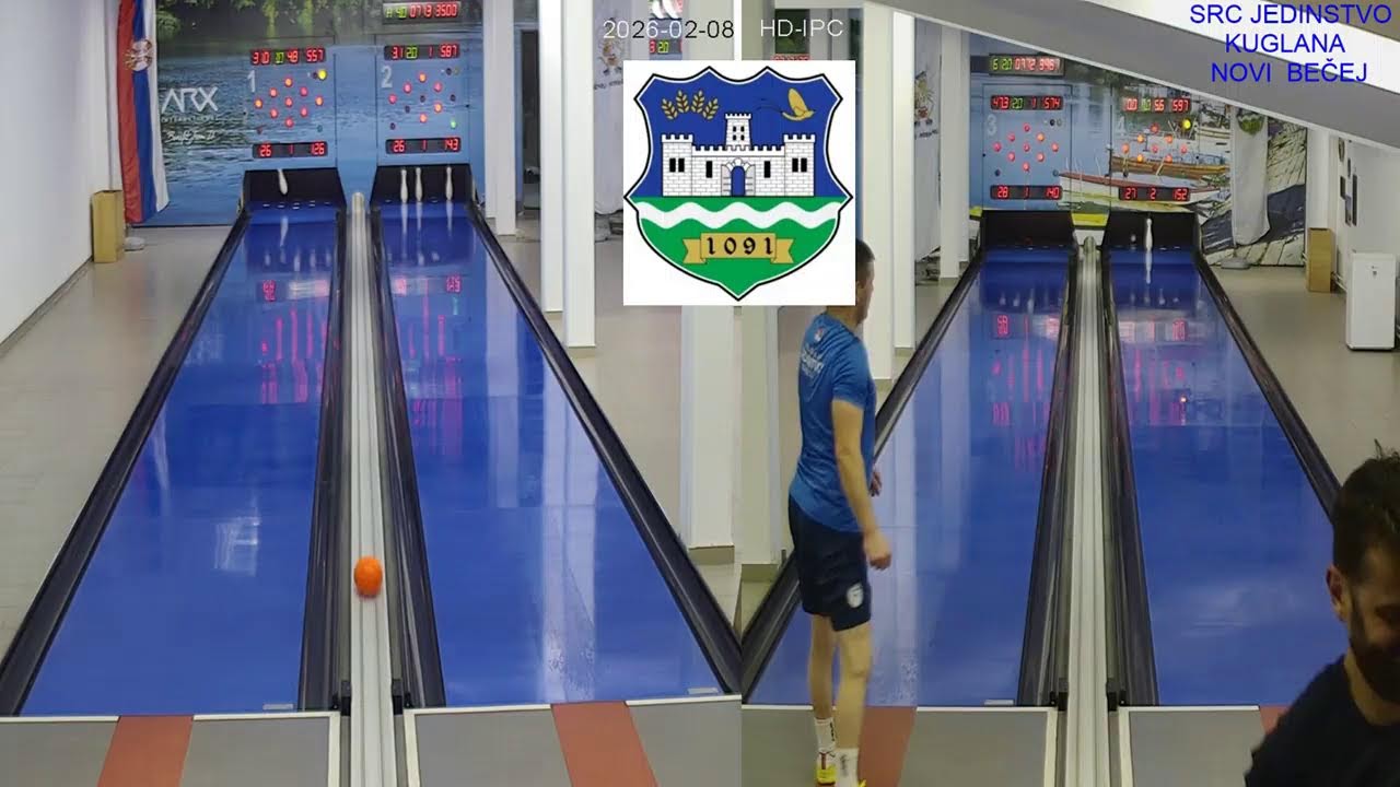 KK Jedinstvo Novi Bečej - KK Partizan Beograd (SLS-M) 08.02.2026