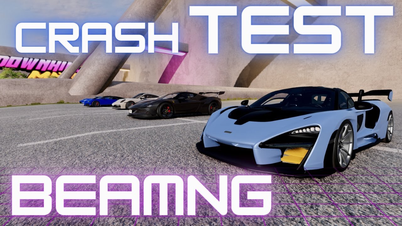 Extreme Crash Test: Sports Cars vs. Off-Roaders in BeamNG.drive!