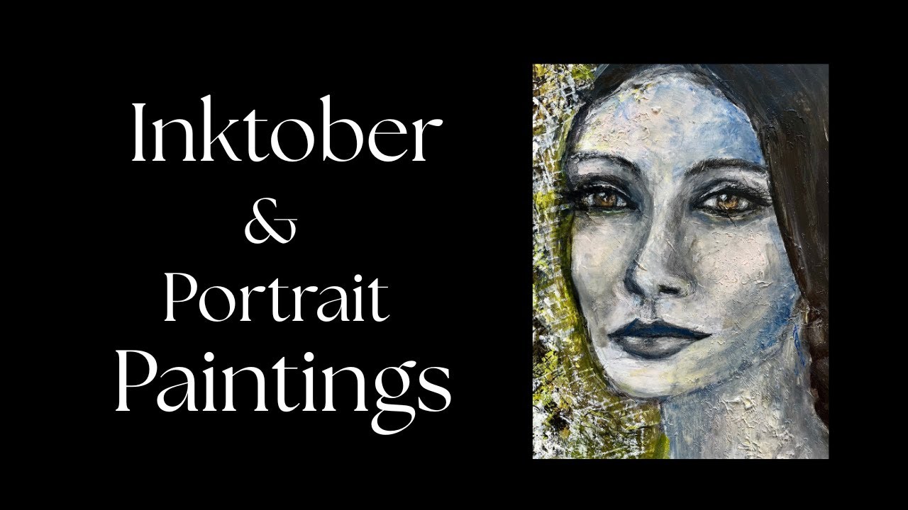 Inktober Art и портретная живопись