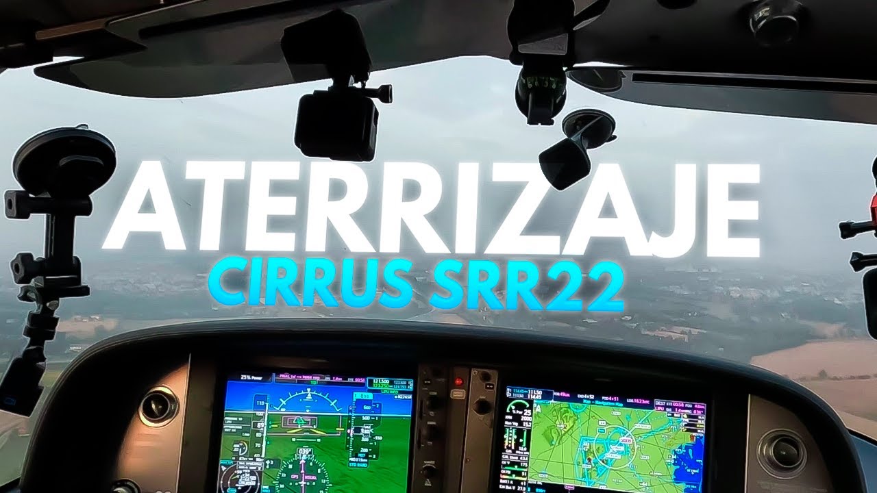 Inside the Cirrus Cockpit: Full Landing in Padova | ATC Audio