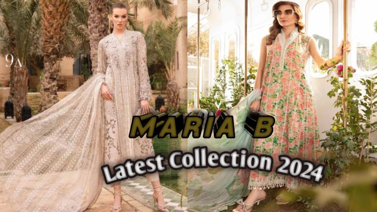 Maria b| luxury and M print| latest 2024 collection #viral #fashion