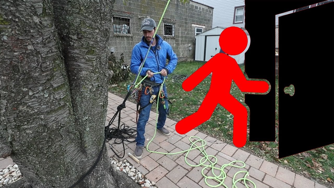 Quickly Escaping the Belay.