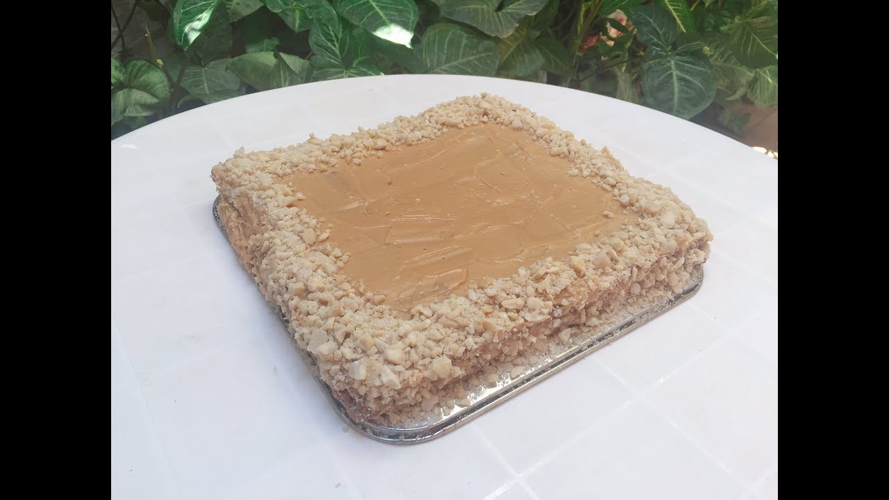 Tarta de moca y galletas con Monsieur Cuisine