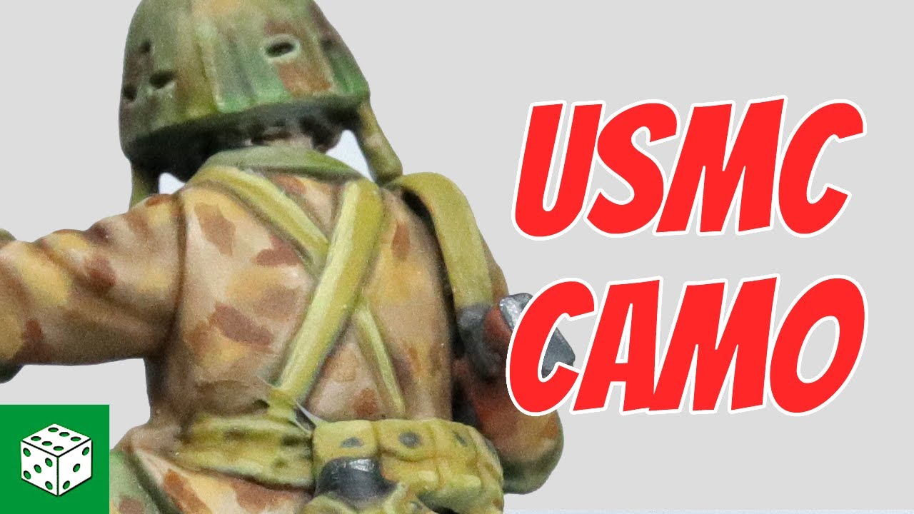 How To Paint USMC Camo