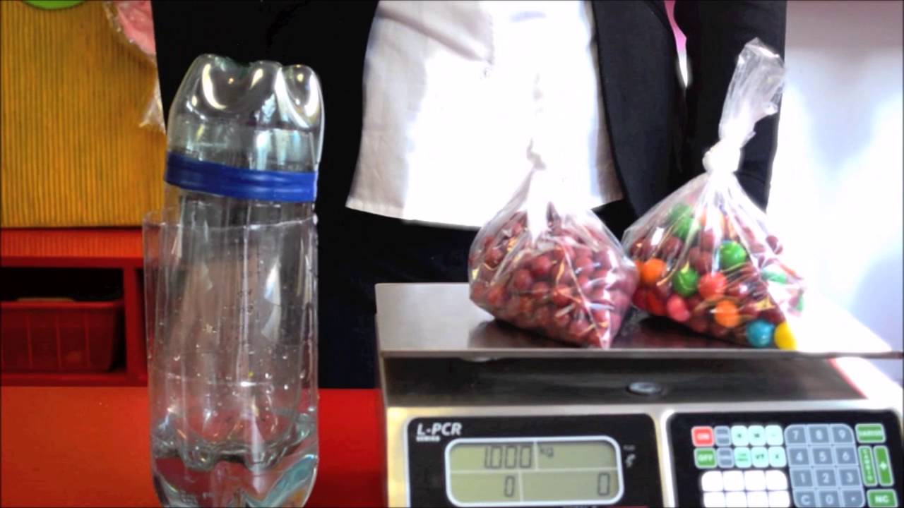 ¿Cómo realizar un instrumento de medición de peso con materiales reciclados?