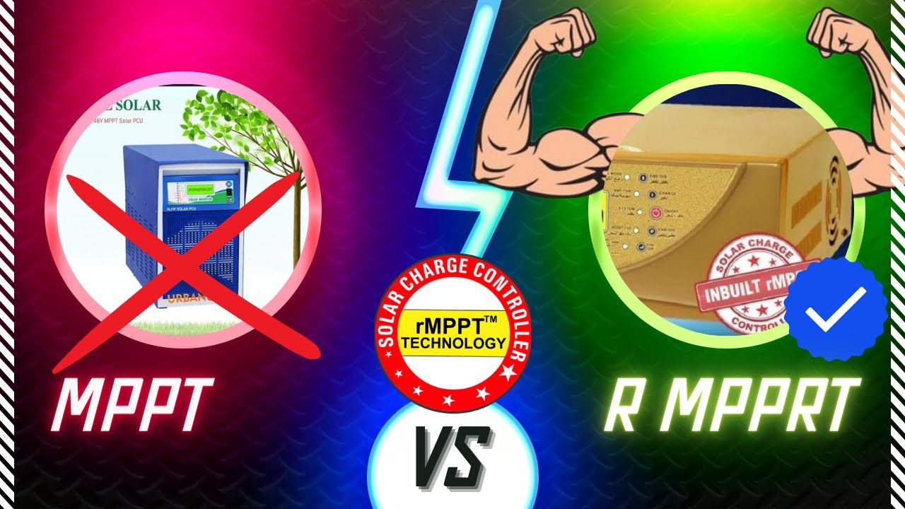 rMPPT VS mPPT 30 % more Powerful battle #rmppt #mpptchargecontroller  #solar