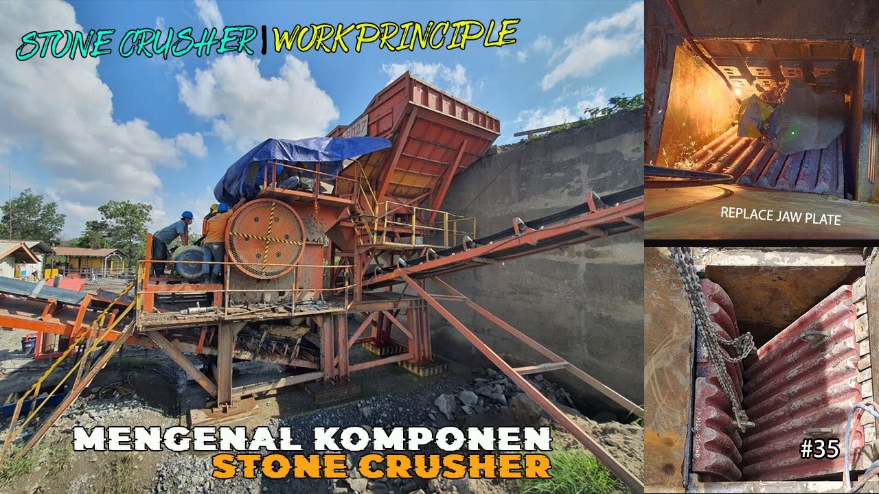 STONE CRUSHER | WORK PRINCIPLE | PRINSIP KERJA
