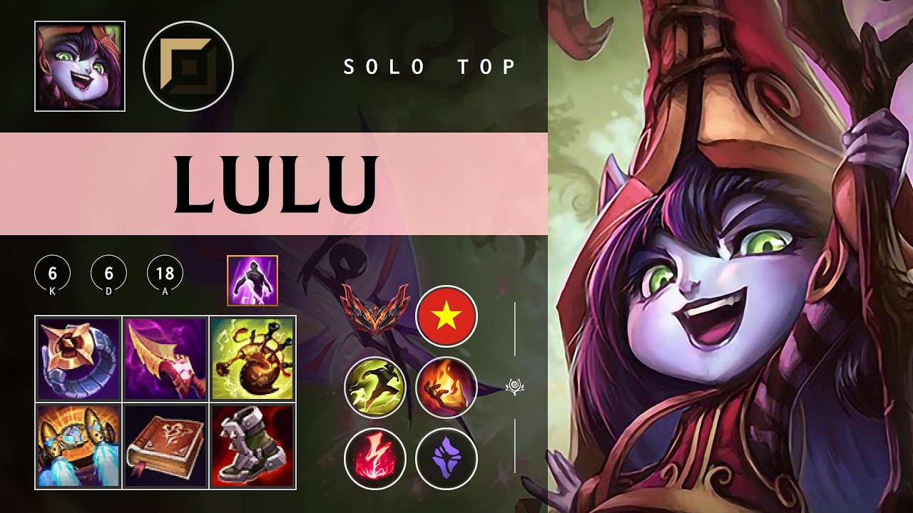 Lulu Top vs Pantheon - VN Grandmaster Patch 26.03