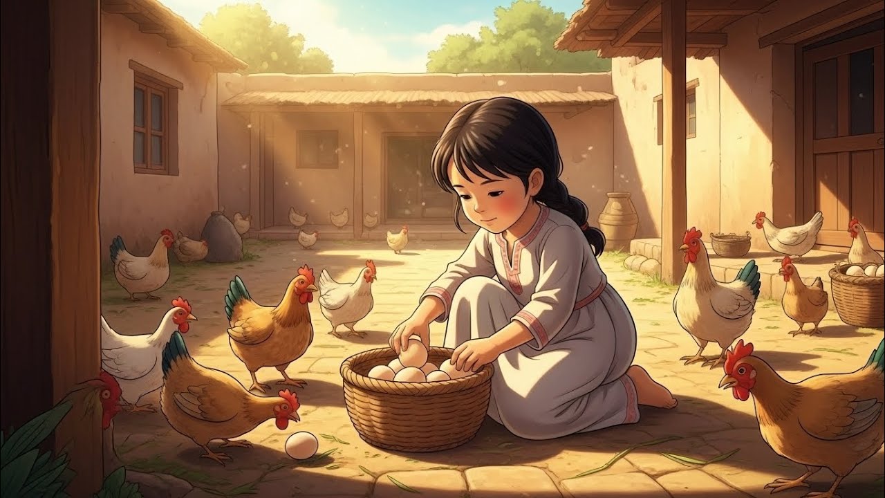 A Peaceful Day in Afghan Village _ Ghibli style _