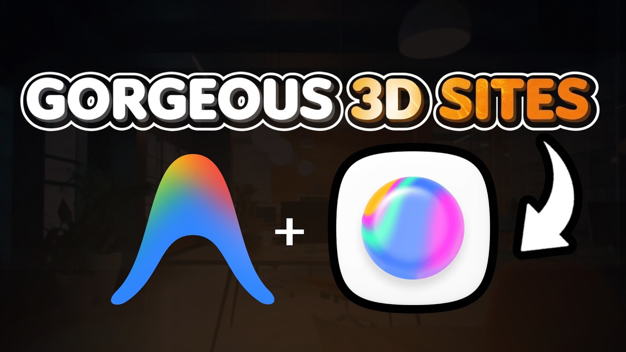 AntiGravity + Spline Builds Insane 3D Websites (NEW Skill)
