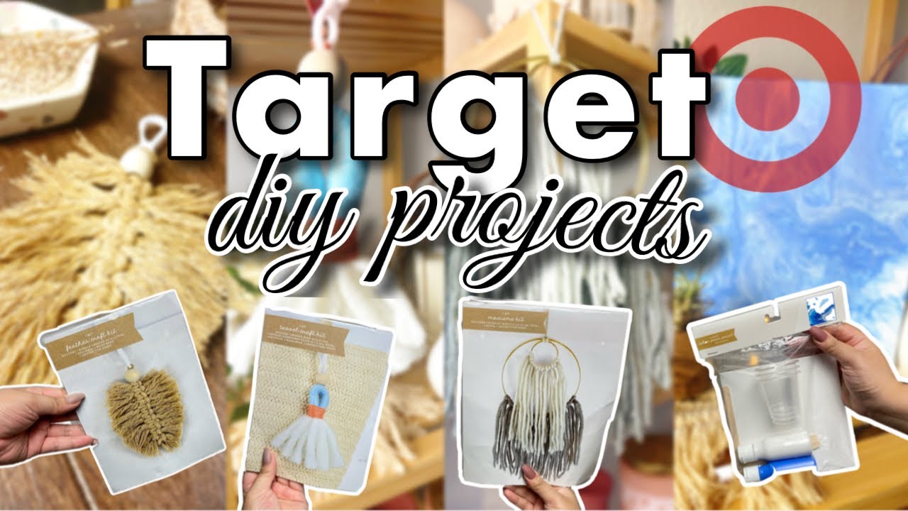 4 Different TARGET DOLLAR SPOT DIY PROJECTS
