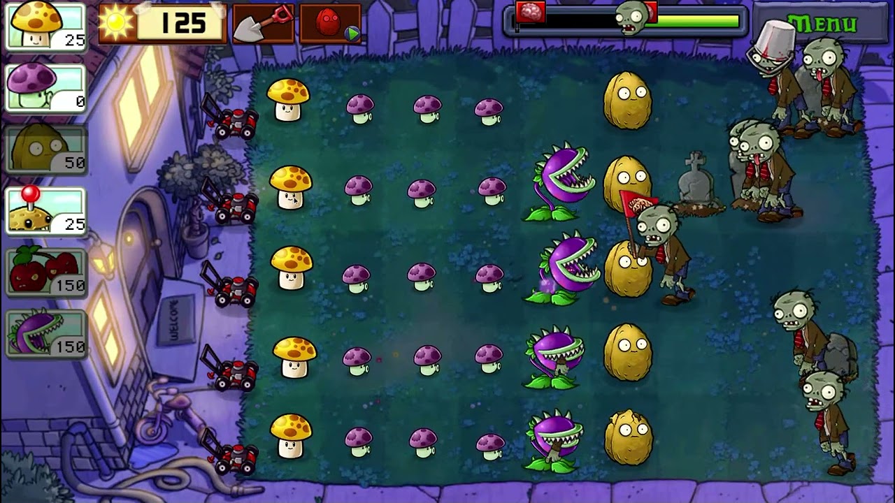 PVZ World 2 level 12  team stacks