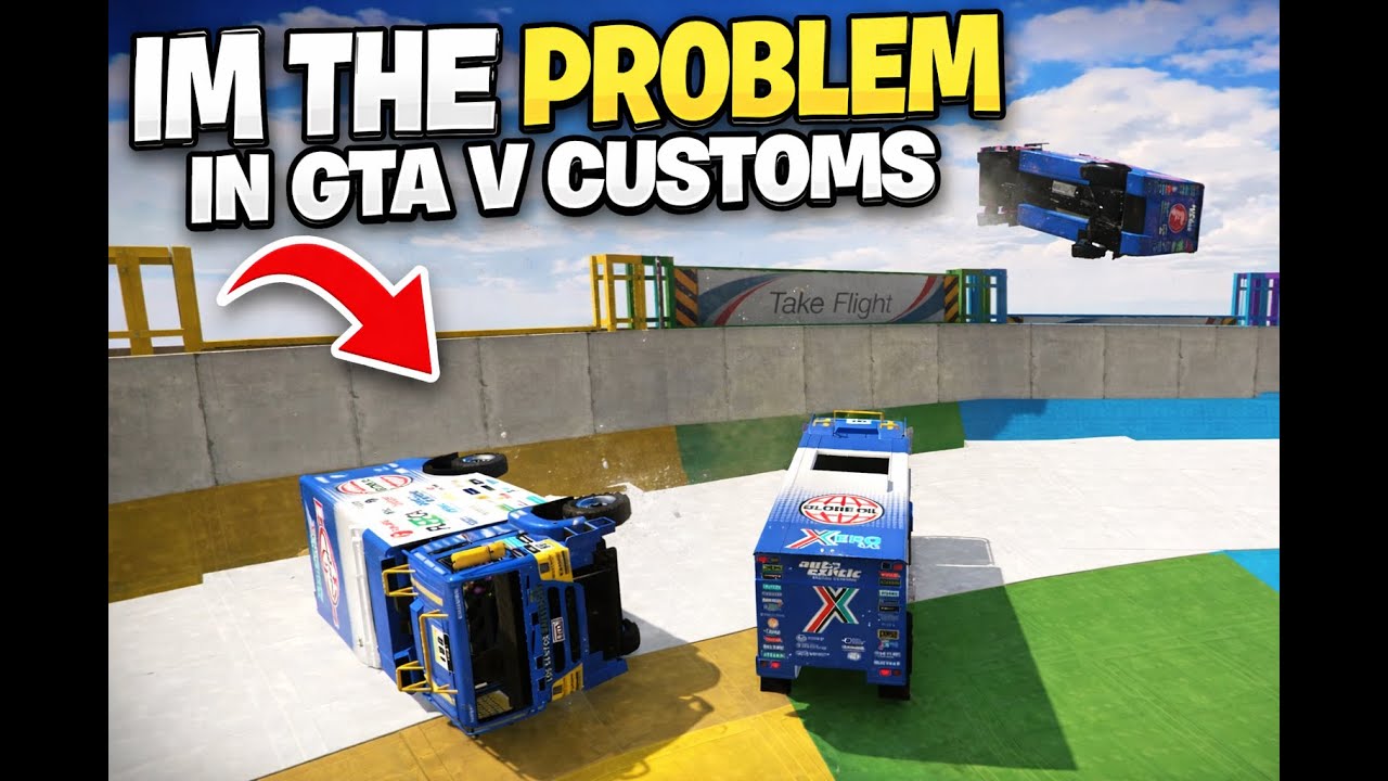 I'm the problem in GTA V customs (random clips)