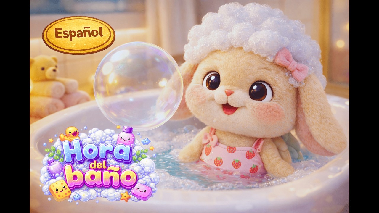 💧 Hora del Baño Divertida 🧼 Canción Infantil para Jugar en el Agua