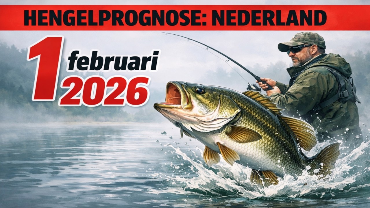 PROGNOSE KLÉVA in Nederland op 1 februari 2026 - Gooi alles aan de kant en ga vissen!