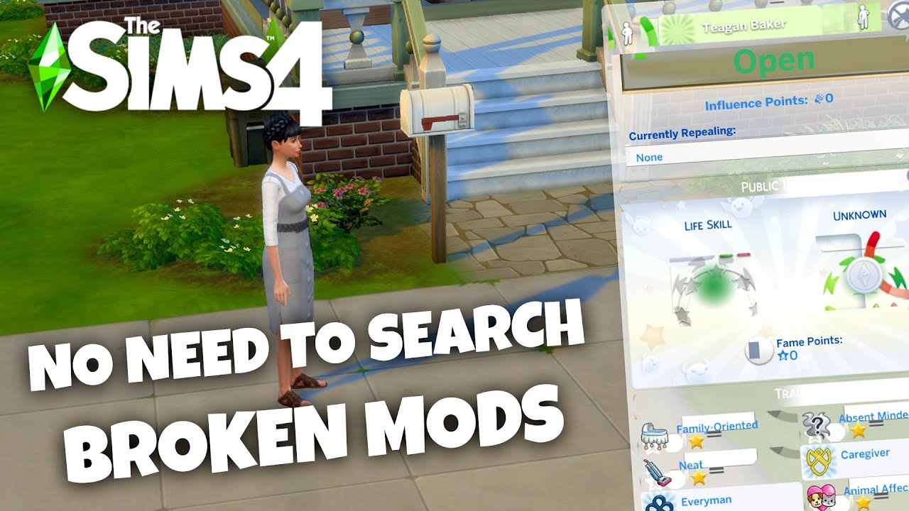 ЕДИНСТВЕННЫЙ МЕТОД, КОТОРЫЙ НАЙДЕТ ВСЕ НЕРАБОТАЮЩИЕ МОДЫ Sims 4 (РАБОТАЕТ 100%)