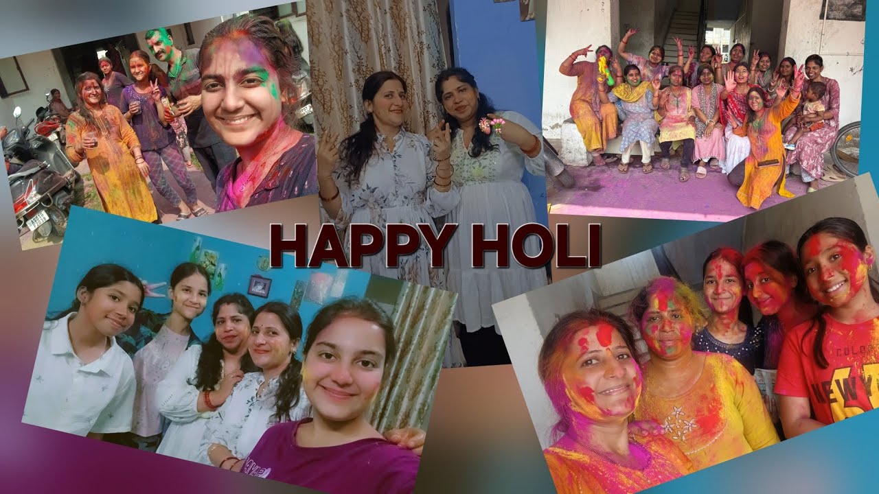 Holi Special 😍🥳 | Family vlog |  @HarmonyinJammuVlogs 