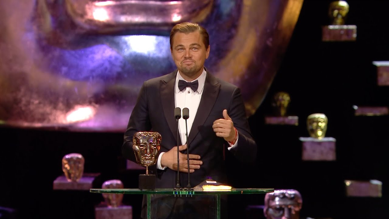 Leonardo DiCaprio wins Best Leading Actor award - The British Academy Film Awards 2016 - BBC