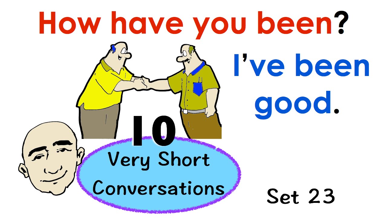 10 Very Short Conversations | Set 23 | Easy English Conversation Practice | ESL | EFL