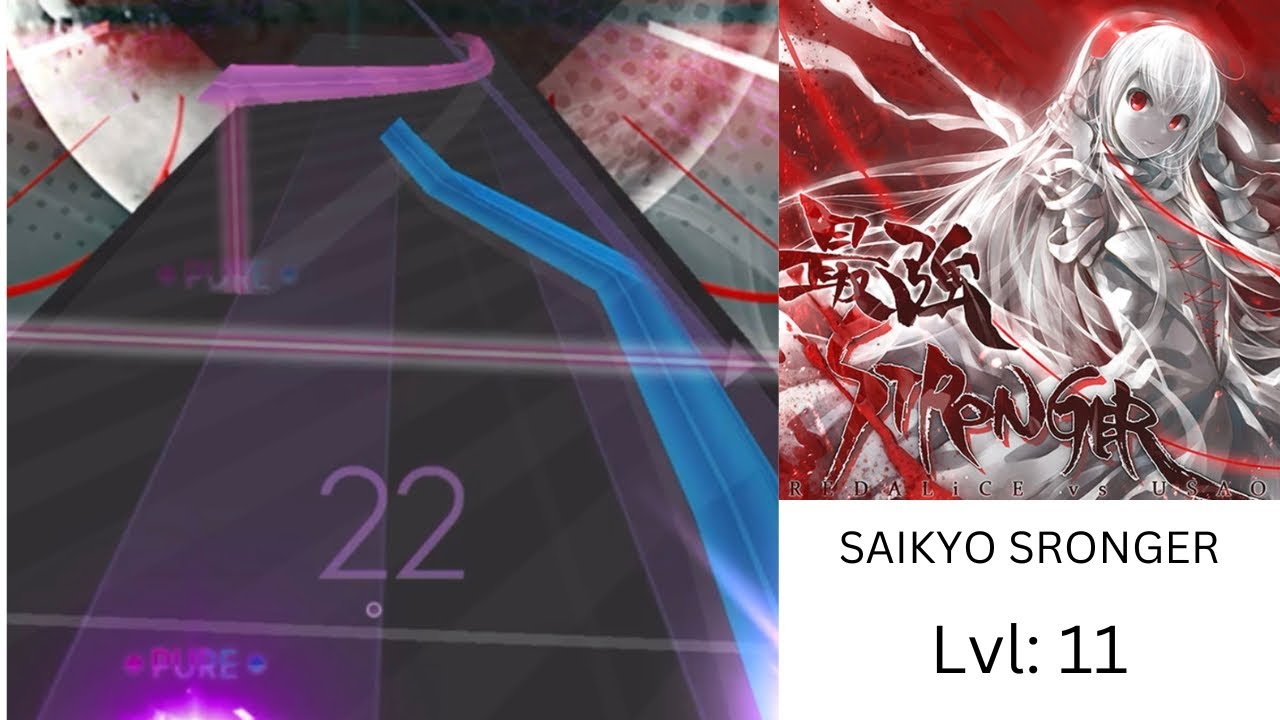 [Arcaea boss song] YAY BOSS SONG VIDEO WOO HOO!!! SAIKYO SRONGER