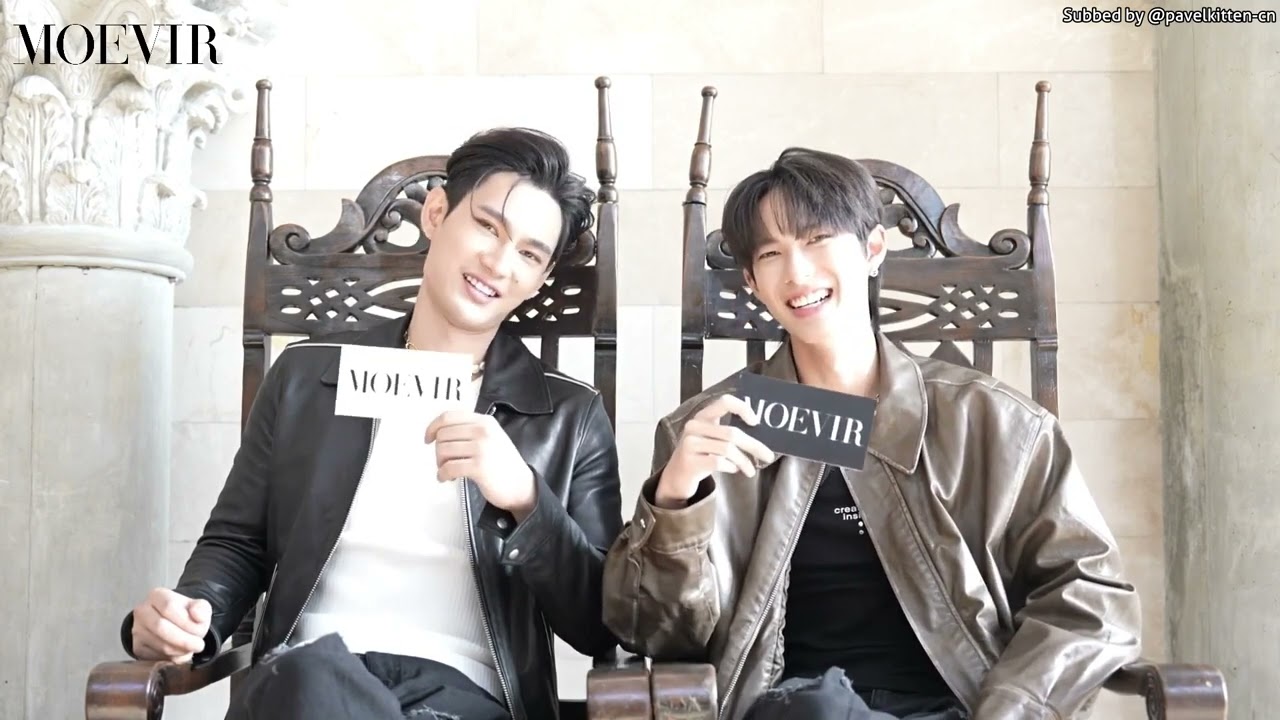 [Eng Sub] Moevir Magazine Photo Shoot and Interview with PoohPavel