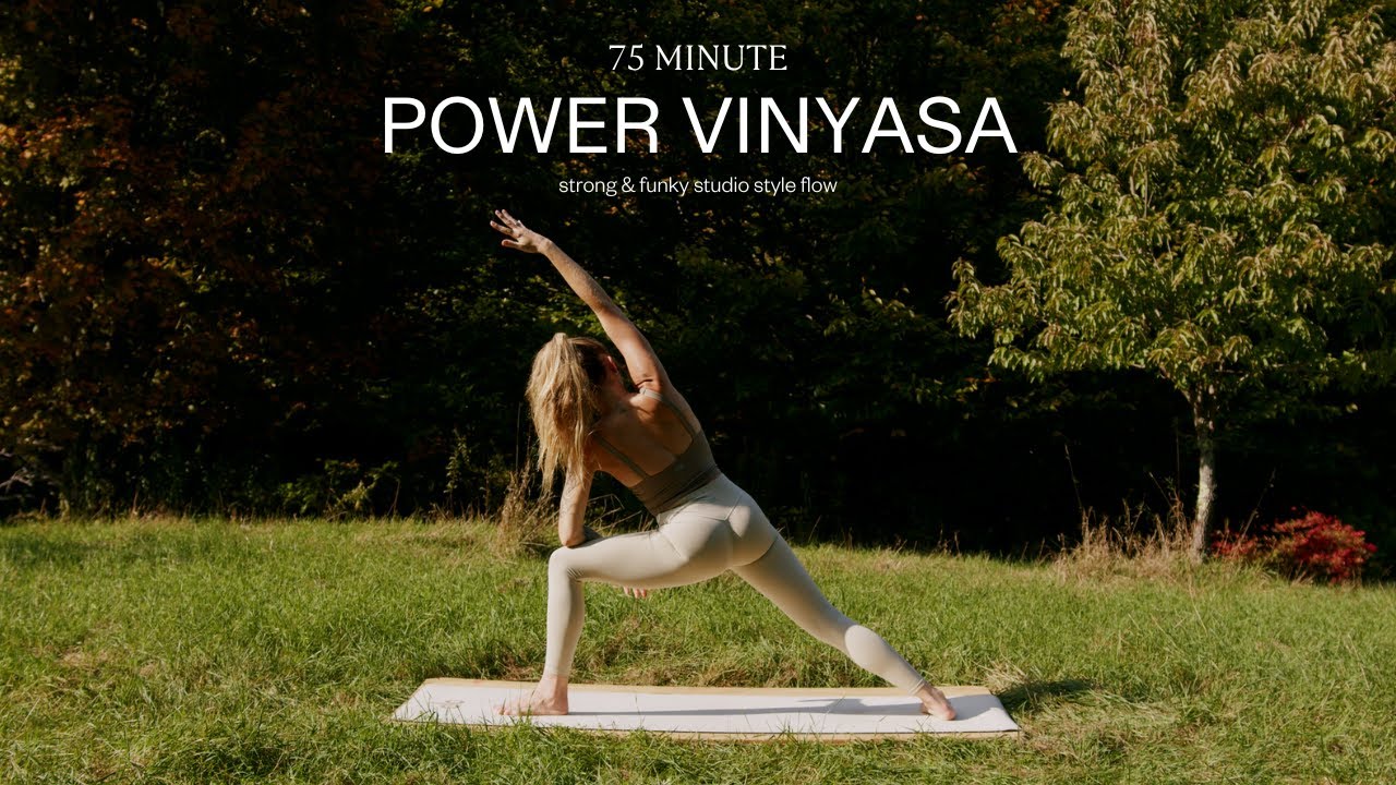 75 Minute Power Vinyasa | funky w/ arm balances