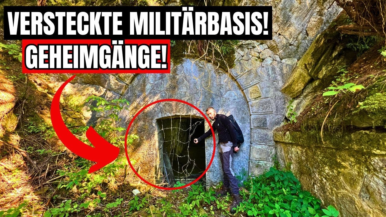 🤩 Невероятно, но факт! Огромная военная база на горе с секретными туннелями обнаружена!